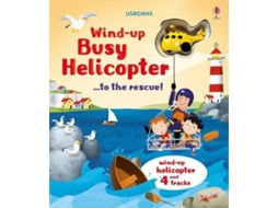 Livro Wind-Up Busy Helicopter...to the Rescue! de Fiona Watt (Inglês - Capa Dura)