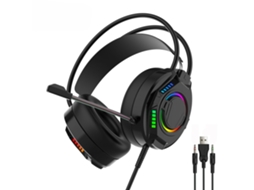 Fones de ouvido para computador - Conector de 3,5 mm. Adequados para computadores desktop e laptops com duas portas.
