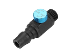 Válvula De Velocidad Ajustable De Entrada Para Máquina De Corte 1/4'' Neumática Air Cutter Tool