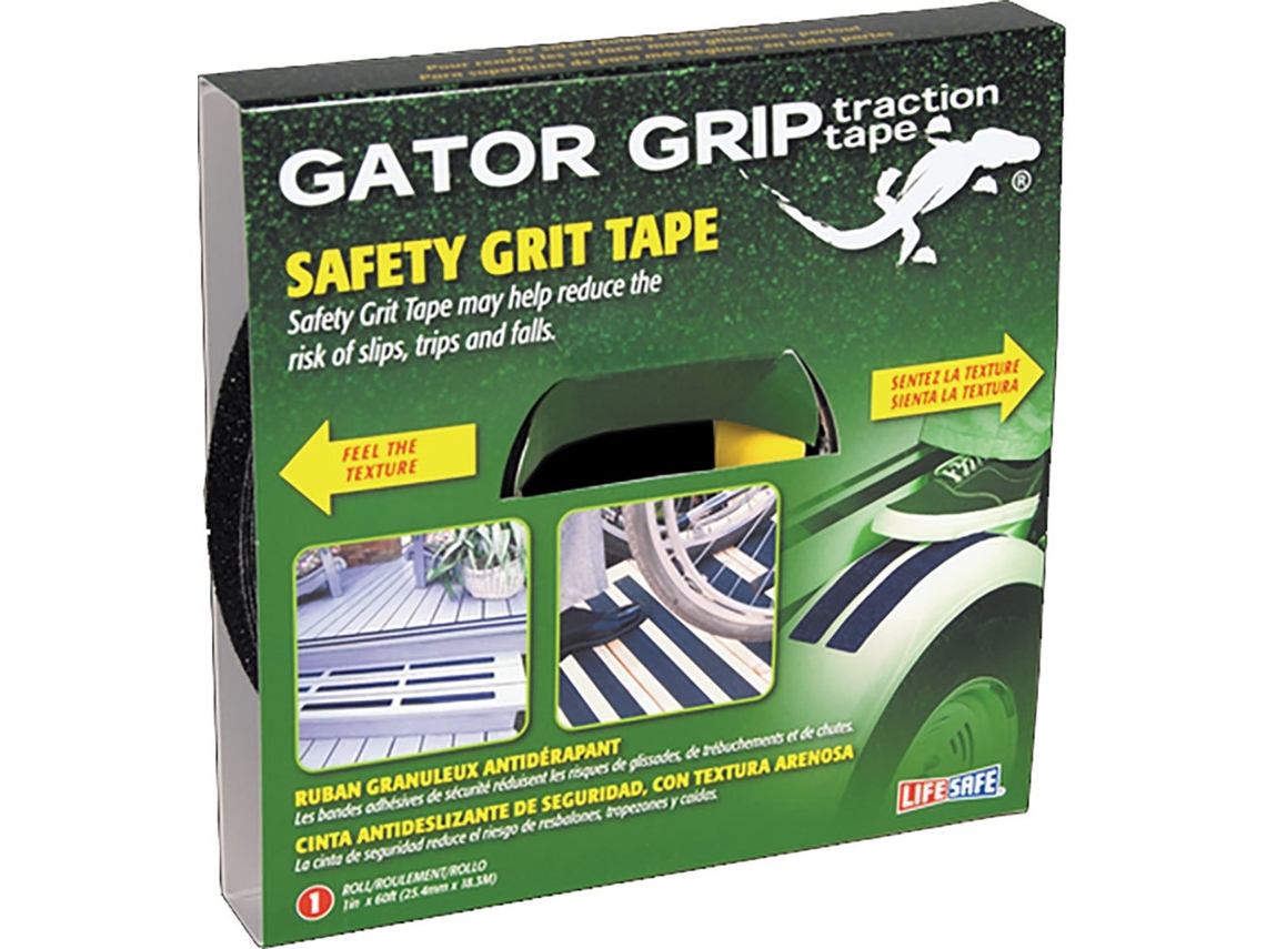 Fita de Tração Gator Grip Preto 2.54 Cmincom