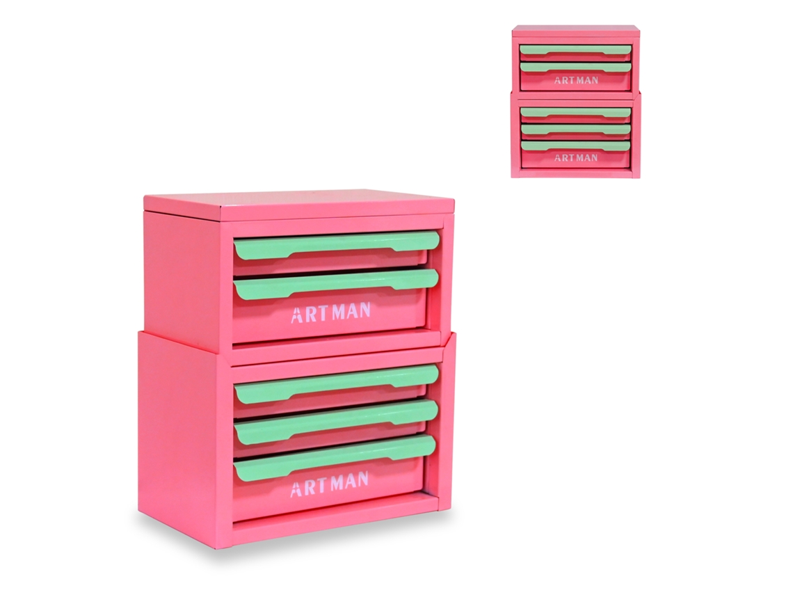 Mesa 5 Gavetas Compartimento Utensílios Trabalho VOLTEDGE