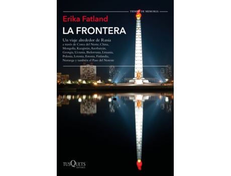 Livro La Frontera de Erika Fatland (Espanhol)