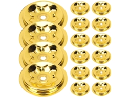 Kit de 16 Suportes Metálicos Flutuantes para Lamparinas a Óleo. Compactos e Fáceis de Limpar, Ideais para Decorar CHABERLU