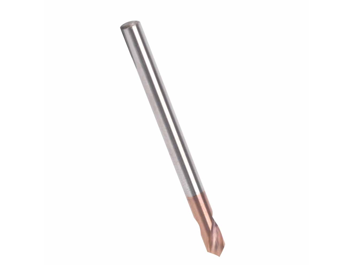 Laxiscreed Broca De Aço Tungsténio Com Revestimento De Titânio Para Fresadoras, Até 55hrc