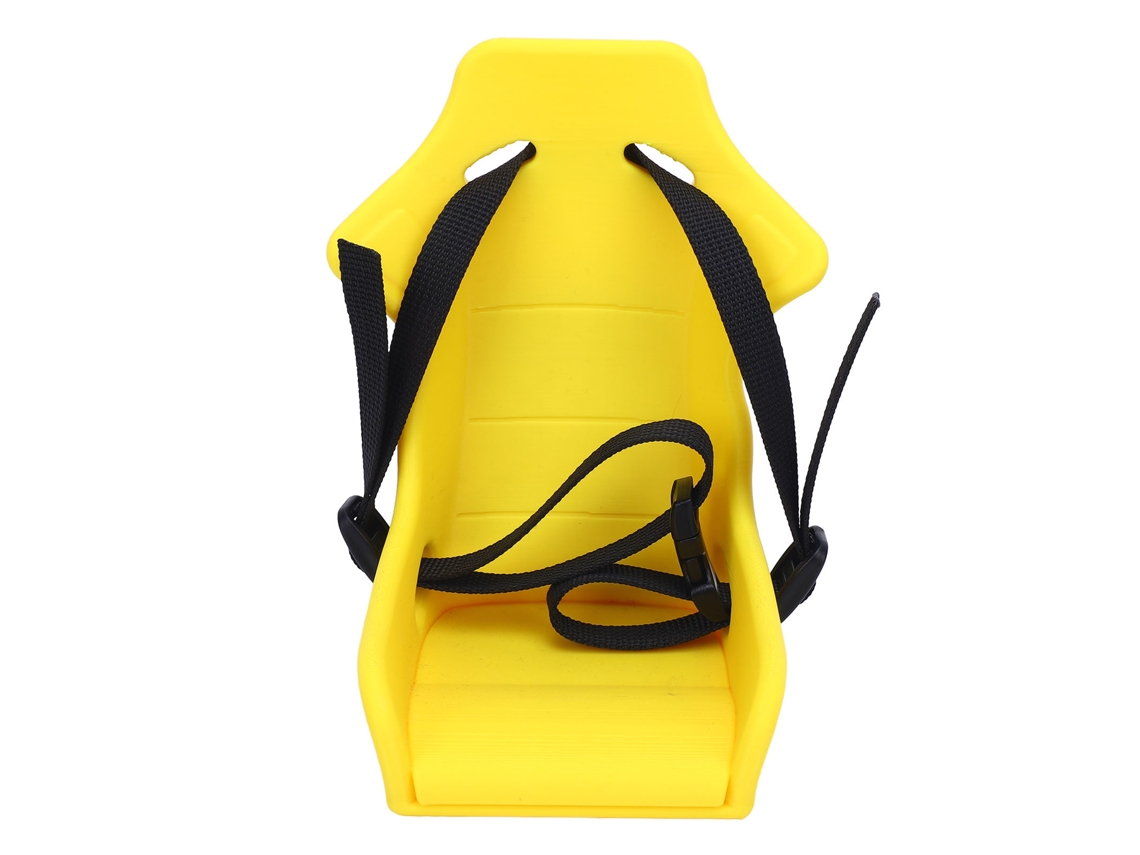 2026 portabebés para Muñecas de Bicicleta Delantera Plegable Con Correa Ajustable Plástico Amarillo para Exteriores