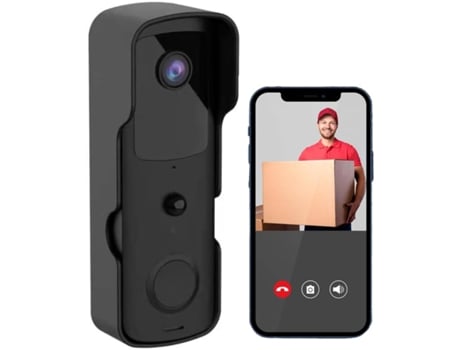 This Extended Wi Fi, 1080p, Ip65 Rated Camera Features A 155° Wide Angle Lens, Night Vision, Pir Motion Detection, And Two Way Audio Beijiyi (black)