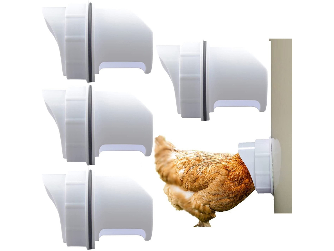 Alimentador De Frango 3 Portas Resistente A Chuva