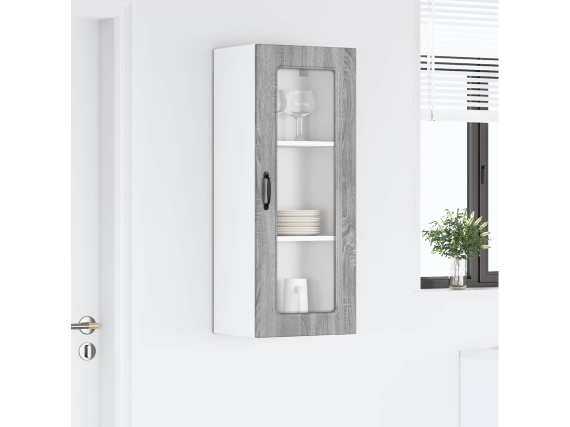 Vidaxl Painel De Lava-louça Kalmar Cinza Sonoma 40 X 31 X 100 Cm