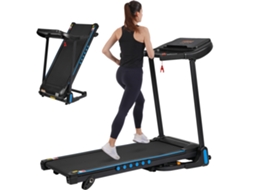 Esteira Dobrável 14km/h, 3,0ps, Monitor Cardíaco, Inclinação 6%, Tela Led, Bluetooth, Carga Máx 140kg.