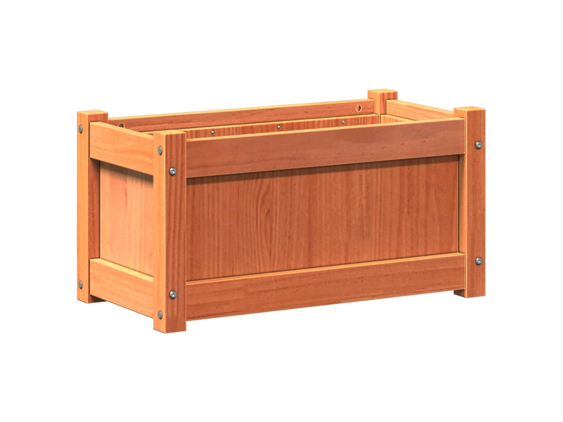Garden Planter, Garden Planters Vidaxl Marrom Madeira De Pinho (n/a)