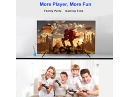 Console De Jogos Arcade 2.4g Hd Sem Fio 64g