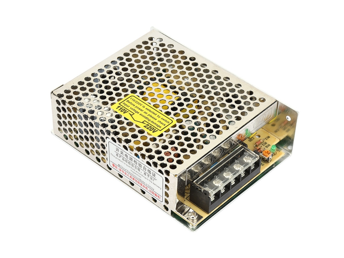 Fonte de Alimentação Switching 36W 12V 3A para Tiras LED