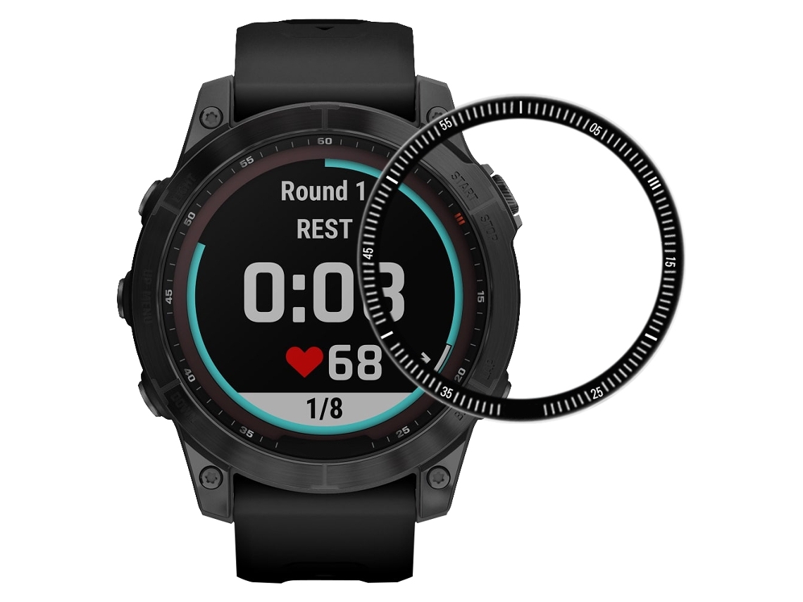 Garmin Fenix 7 Filme de relógio macio composto de superfície 3D