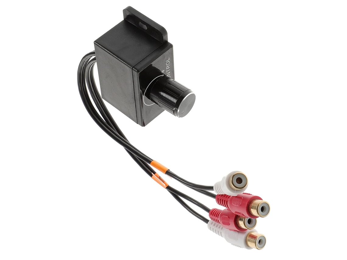 Controlador de nível remoto para amplificador de som automotivo