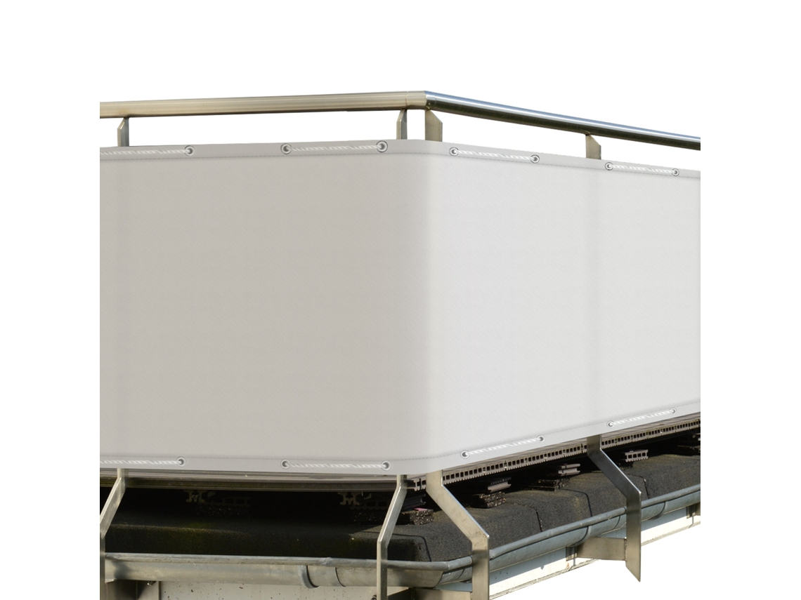Solvision Pb2 Divisória para Varanda 90X300Cm Branco Pe SOL ROYAL