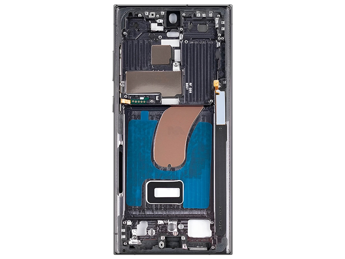 Chassi Central de Substituição para Samsung Galaxy S23 Ultra CLAPPIO