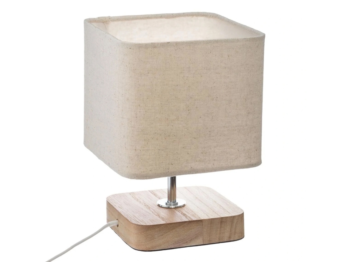 Well Home - Candeeiro De Mesa De Madeira