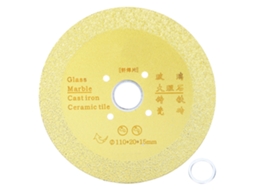 Hoja De Sierra Diamante Para Corte Y Esmerilado Hierro Fundido Fibra De Vidrio Mármol 110x20x15mm