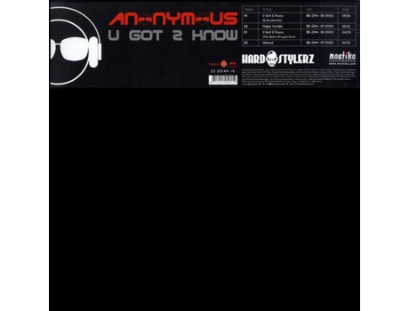 Vinil U Got 2 Know Hardstylerz