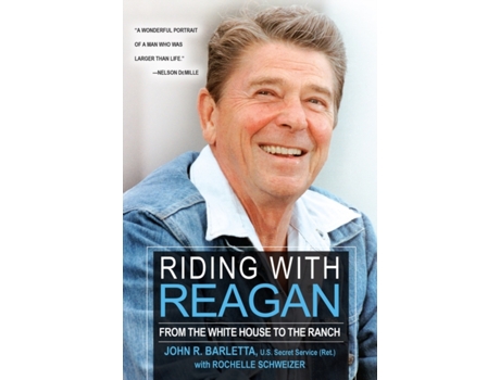 Livro riding with reagan de john r. barletta (inglês)