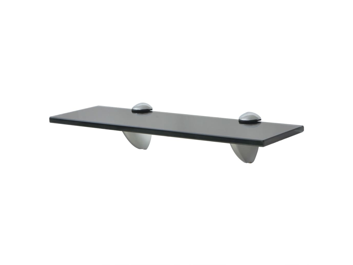 Floating Shelf, Floating Shelves Vidaxl Preto Vidro (30 X 10 Cm)