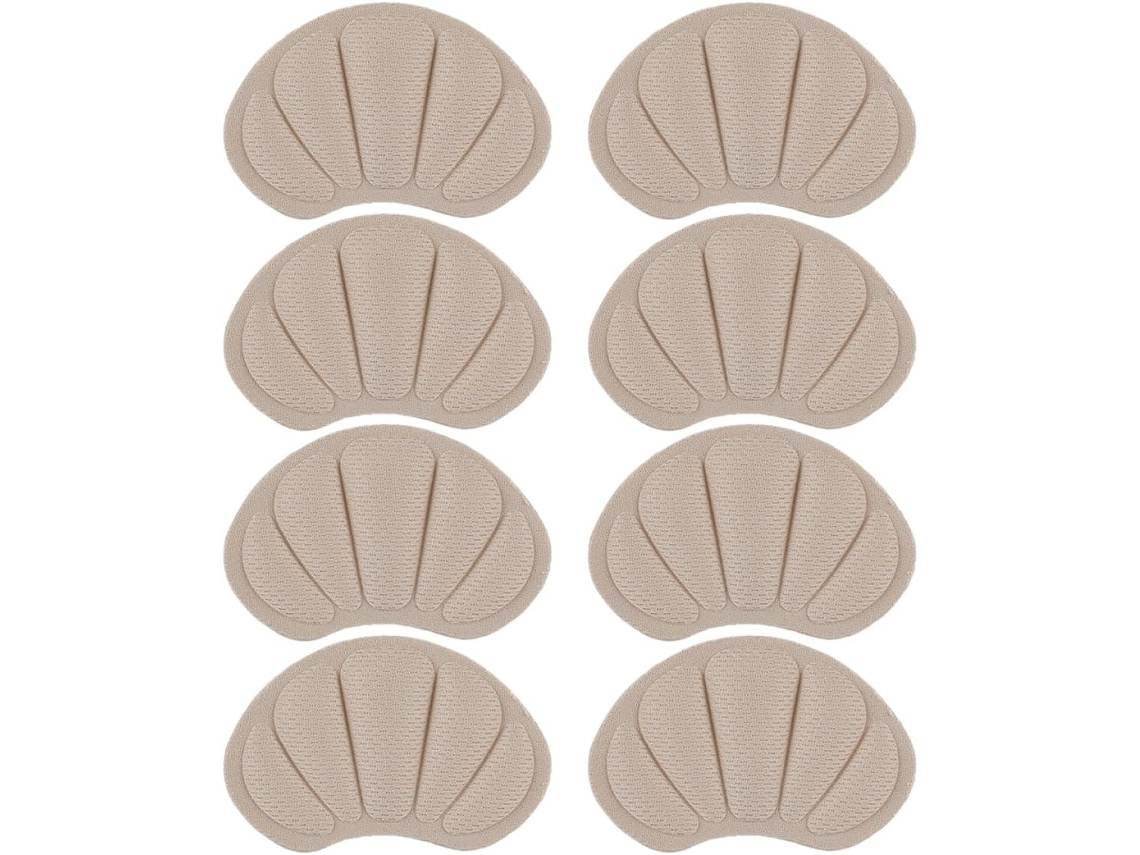 Protetores De Salto Para Sapatos Femininos, 4-pares, Espuma E Silicone, Design Criativo Antiderrapante Para Saltos