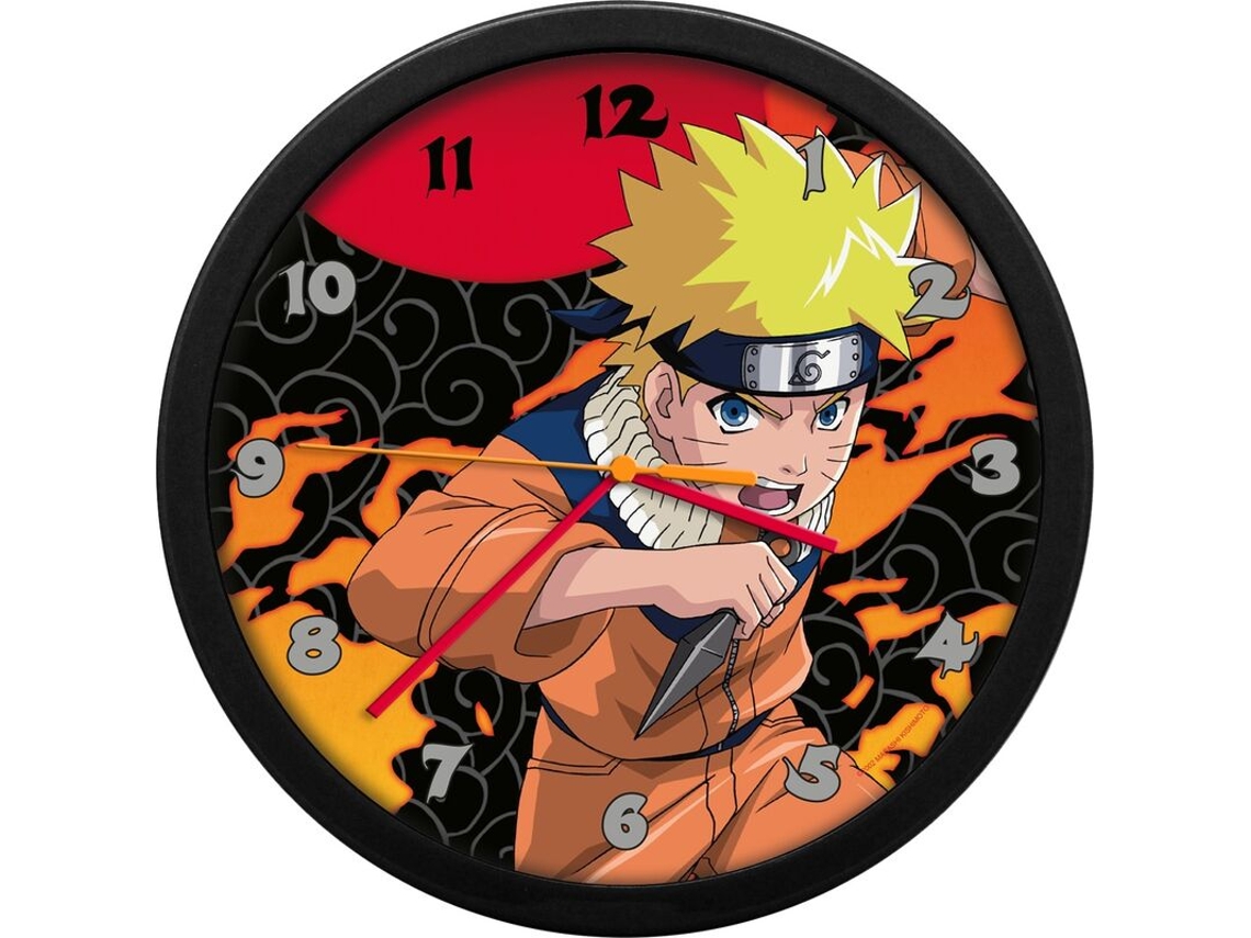 Relógio de parede Naruto Shippuden Kids License