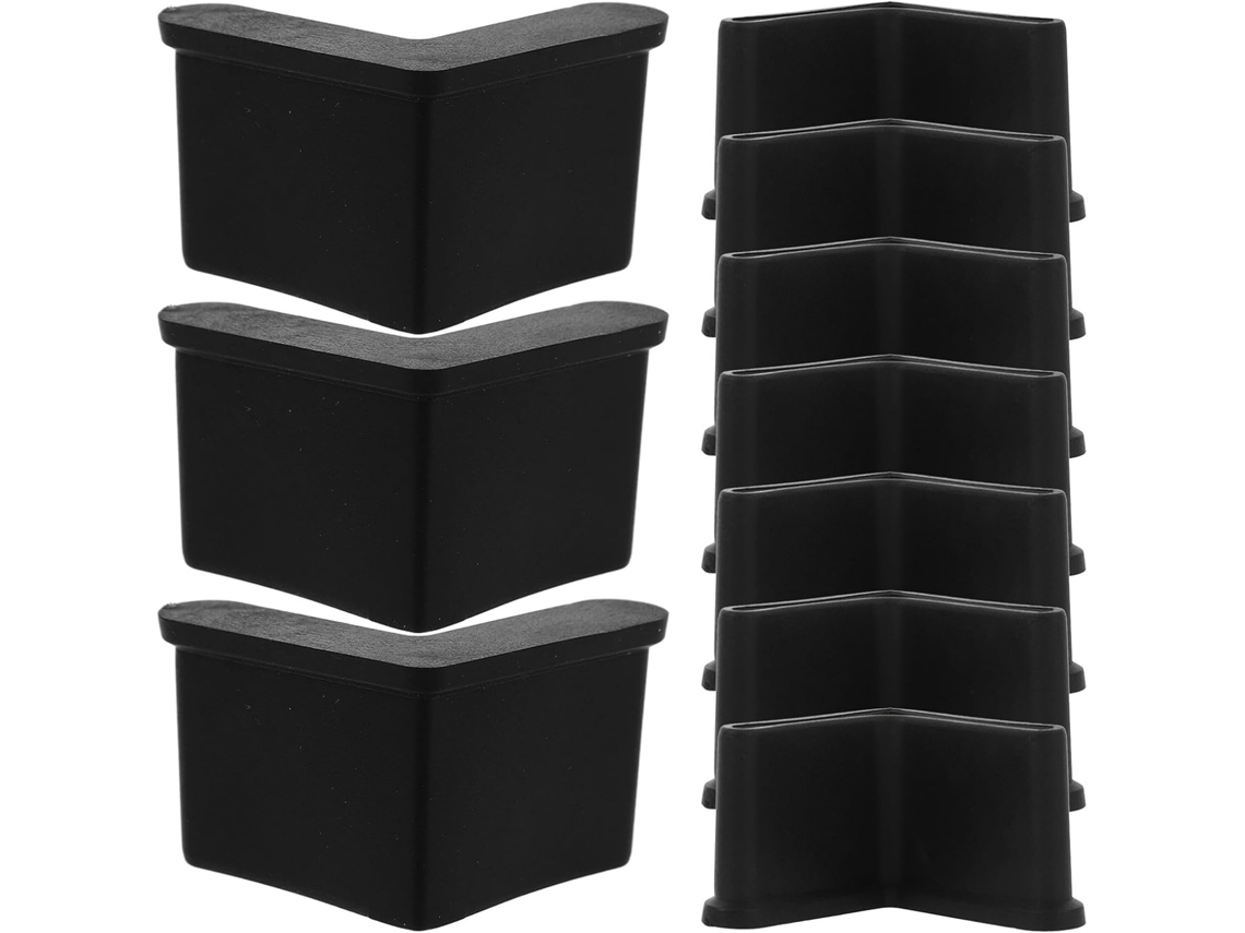 20 Peças De Almofadas De Borracha Antiderrapantes Triangulares De 35x35 Mm Para Os Pés