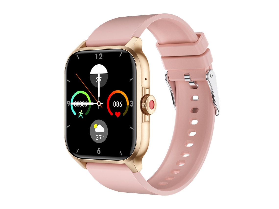 Smartwatch Feminino À Prova D'Água Tela 1.85 Chamadas Fitness Cardíaco Passos NEVEANCE