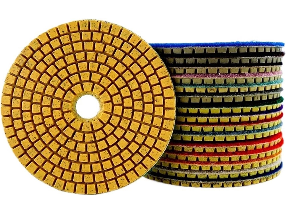 1 Unidade De Disco Polimento Flexível 3/4" Para Uso Úmido/seco, Ideal