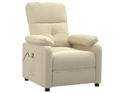 Massage Chair, Massage Chairs Vidaxl Creme Tecido