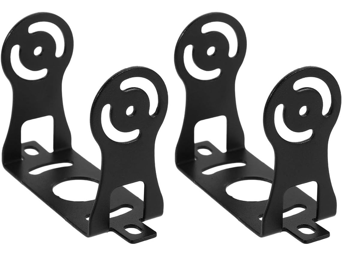 Suporte De Ferro Preto Para Câmera De Ré De Carro, Instalação Estável.
