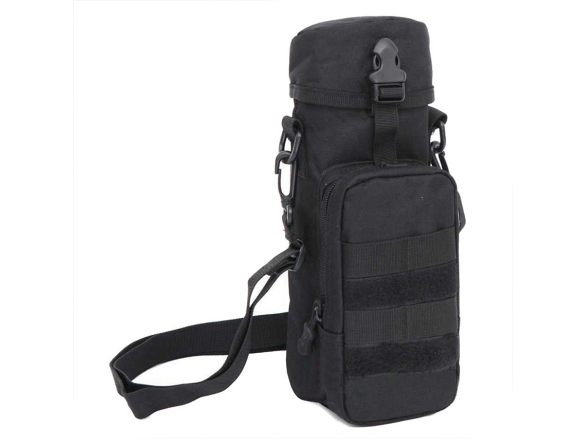 Porta Garrafas de Nylon com Correa Ajustável | S/MARCA