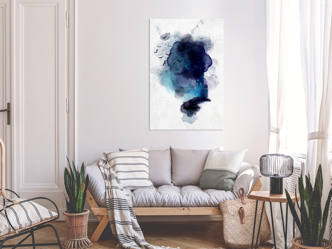Quadro ARTGEIST Blue Memory (1 Part) Vertical (40x60)