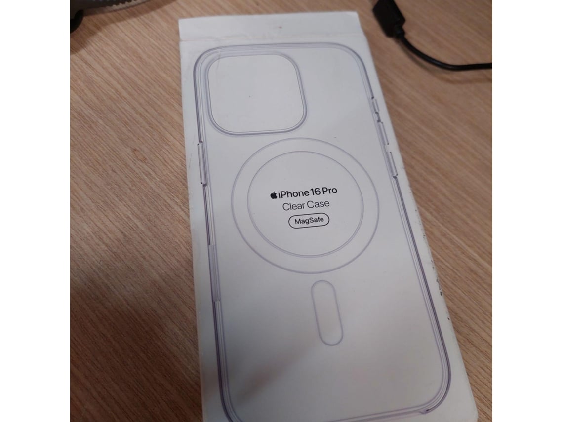 Capa APPLE Clear Case com MagSafe para iPhone 16 Pro (Outlet Caixa Aberta)