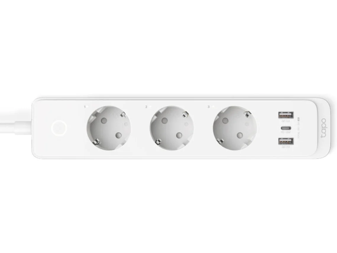 Régua de 3 Tomadas Inteligente Wi-Fi TP-Link Tapo P300