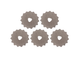 5 Lâminas De Cutter Rotativo 45mm Sks-7 Para Corte De Tecido Papel Costura Eficiênte