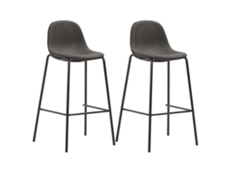 Conjunto de Barra Cinzento Tizado Escuro 3 Peças MAISON EXCLUSIVE