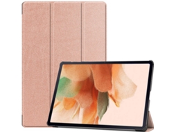 Capa Tablet Book (Samsung Tab S7 FE 5G - 12.4'' - Rosa)