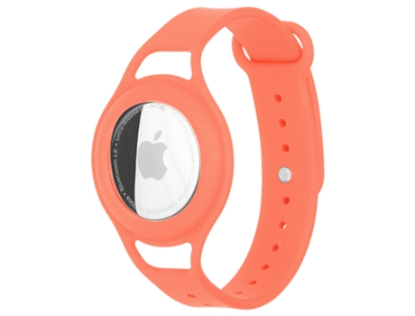 Pulseira Airtag de Silicone Especial para Criança Mate Coral CASE MATE
