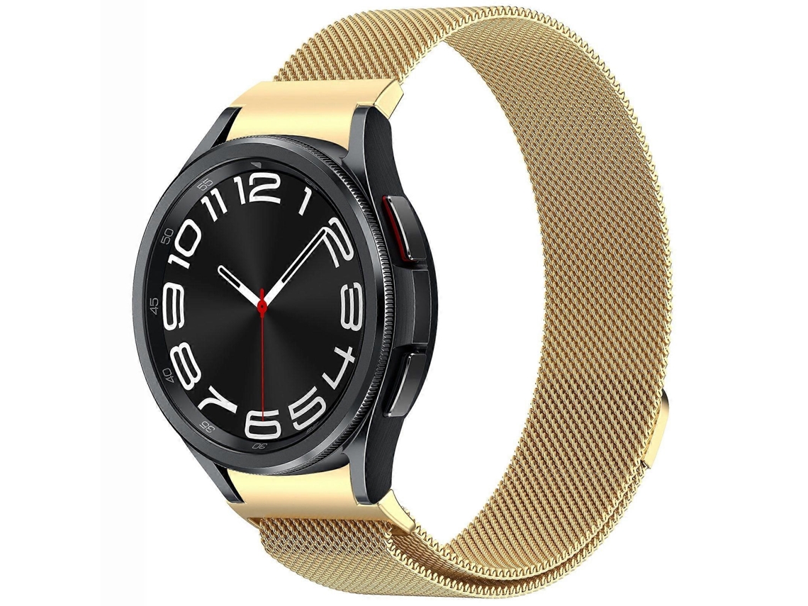 Pulseira De Relógio Milan Magnetic Metal Com Botões