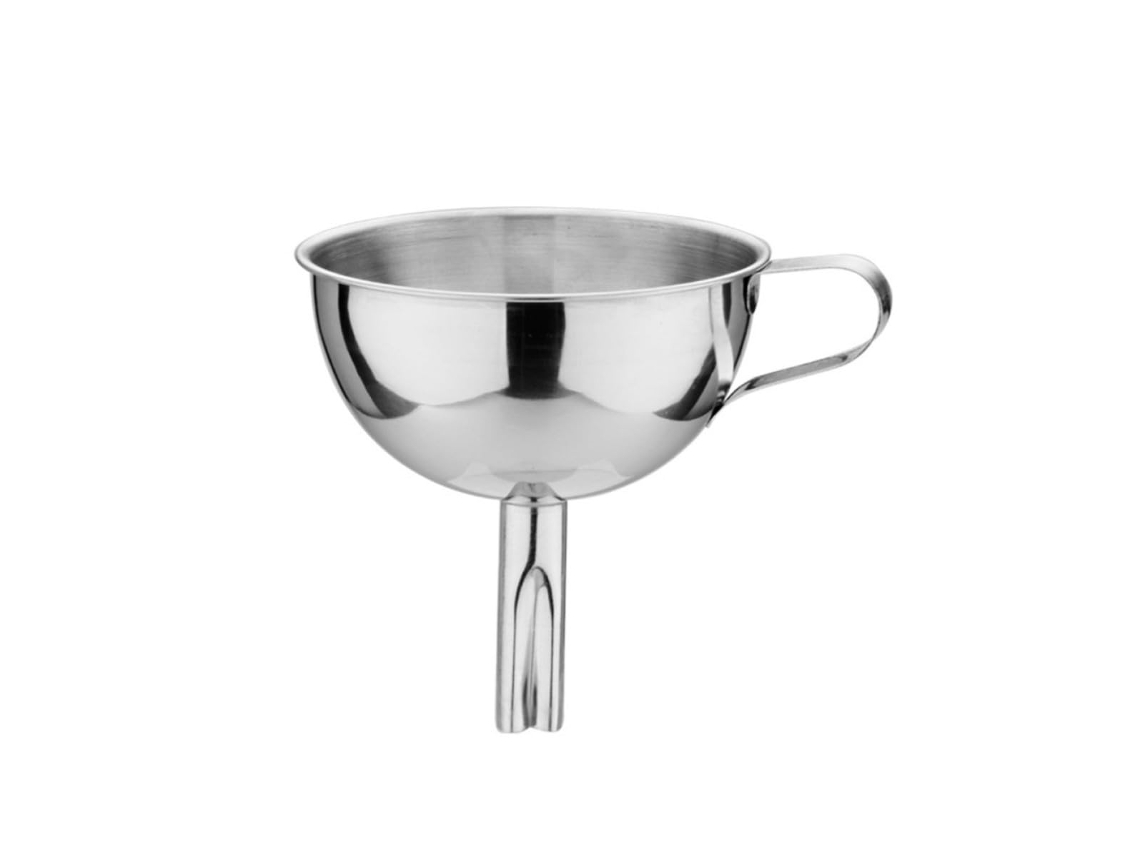 Funil De Cozinha Em Aço Inoxidável, Conjunto De 2 Peças Para Uso Doméstico