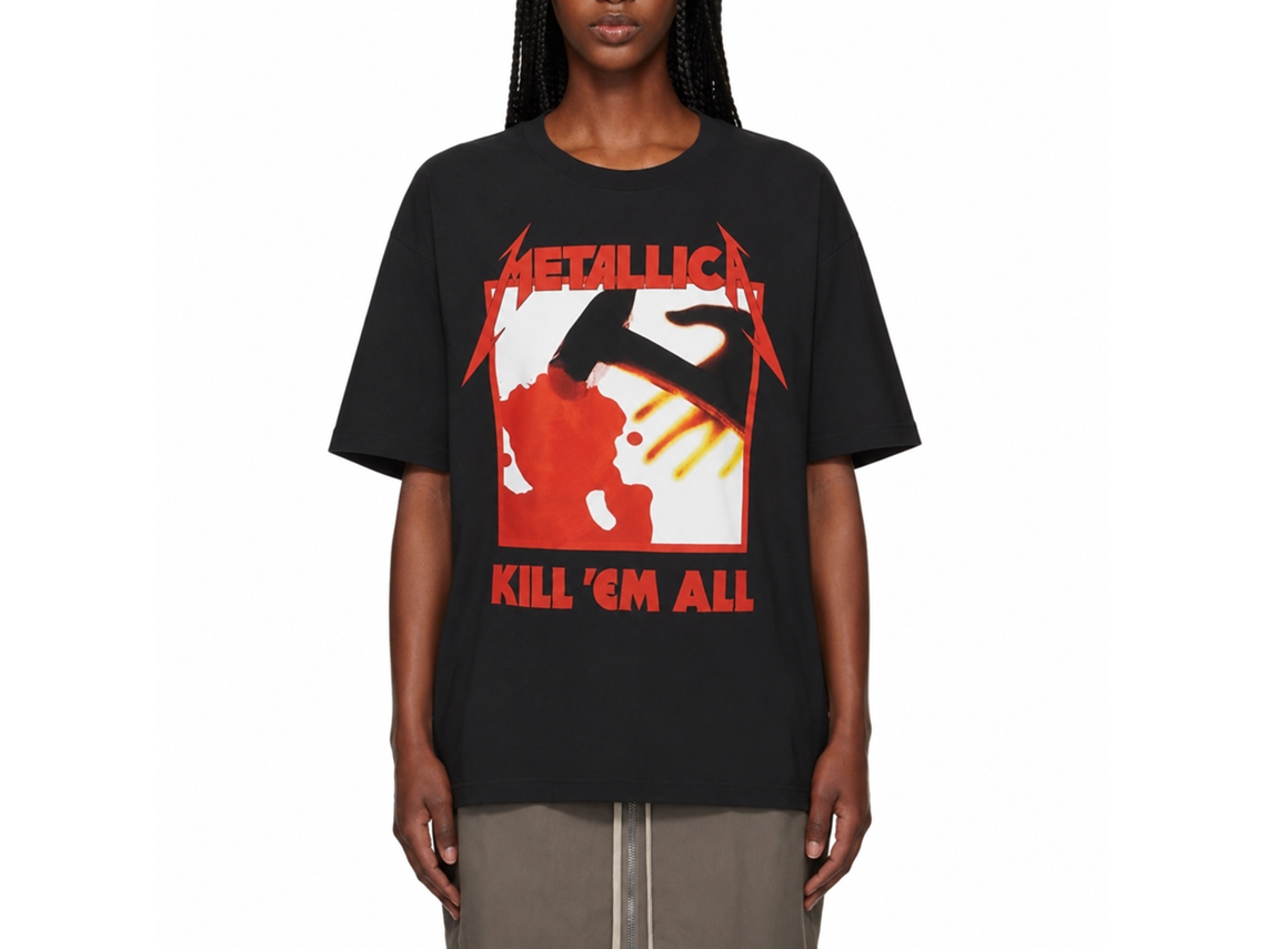 Metallica Kill' Em All Tracks T-shirt Unisex Adults Size:m