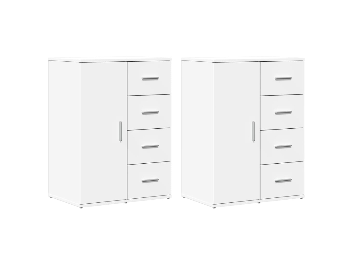 Sideboard, Sideboards Vidaxl Branco Madeira Processada (n/a)