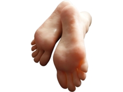 Manequim de Pé de Silicone, Modelo de Meia, Unhas Postiças para Mulheres e Homens, Osso SFUSHOS