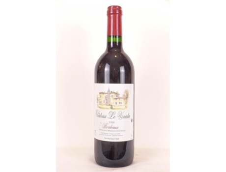 Vinho Tinto CHÂTEAU LE VINATA 1998 (75 cl - 1 unidade)