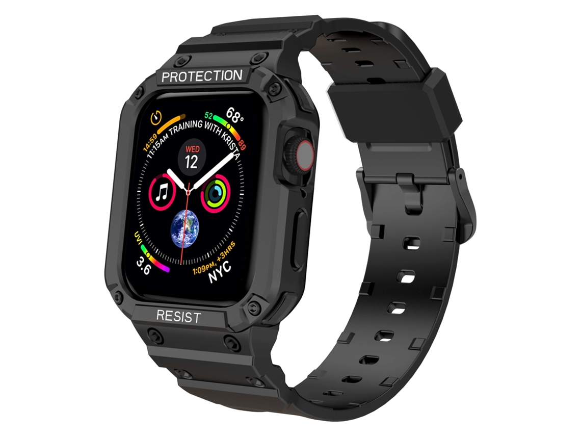 Capa com Bracelete Endurance All-In-One para Apple Watch Series 5 44Mm Preto