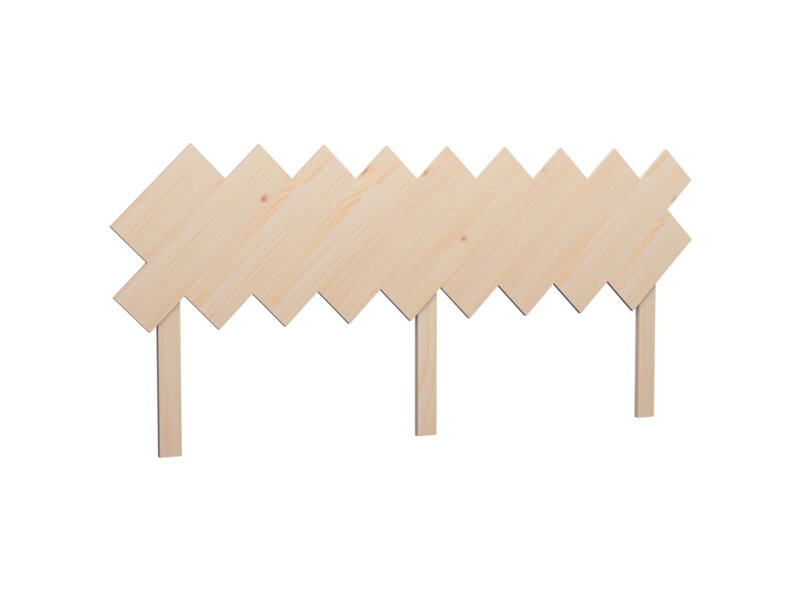 Bed Headboard, Bed Headboards Vidaxl Marrom Madeira De Pinho (178 X 80.5 Cm)