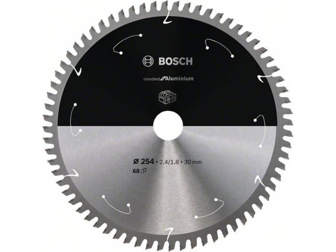 Disco BOSCH Csb para Aluminium Sem Fios 254X2,4-1,8X30 T68 para Serras Bancada