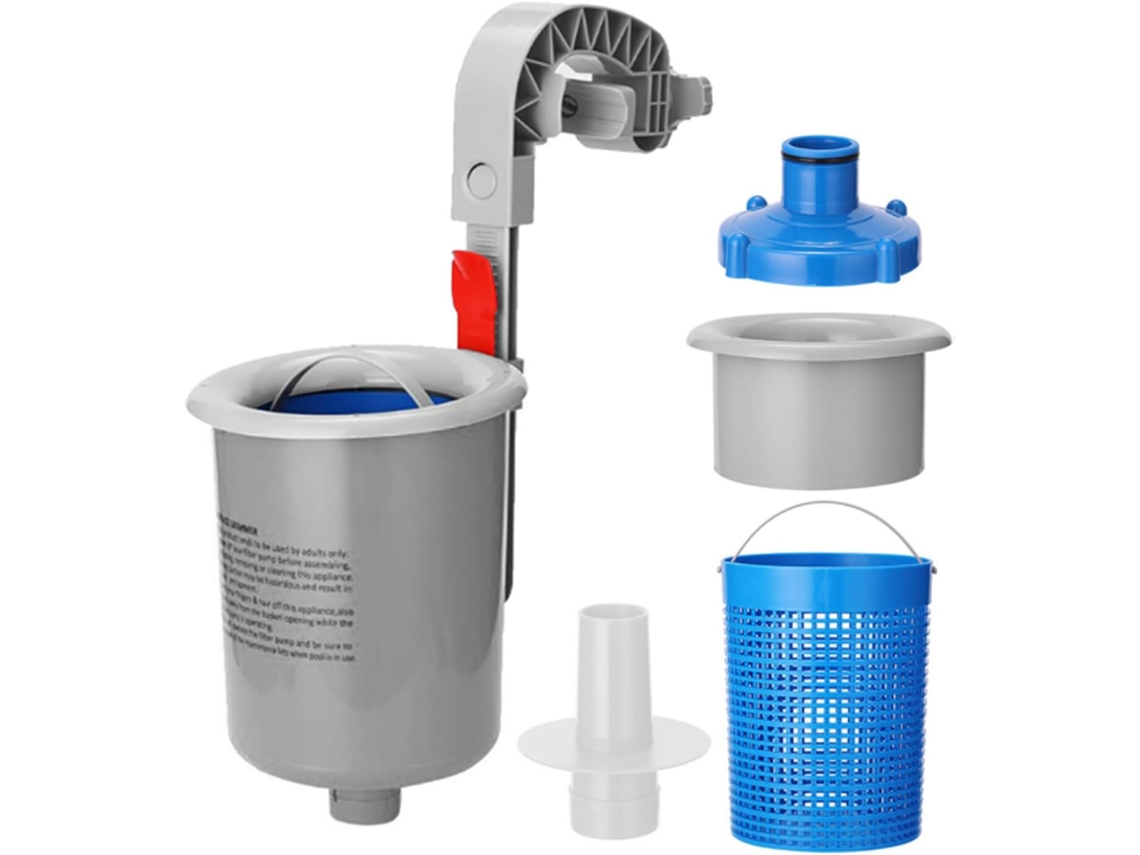Kit Para Limpeza Automática De Folhas Em Piscinas, Kit Com Cesto Flutuante, Peças De Reposição Para Limpeza.